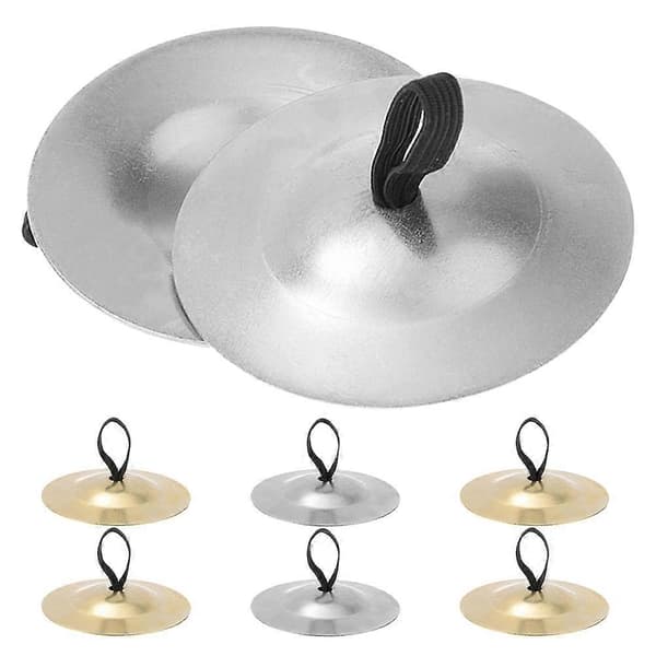 Magdansaccessoarer finger-cymbaler för dans, 16 par