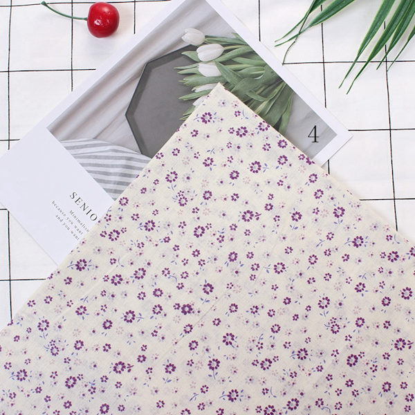7 kpl / sarja 100% puuvilla Batiks ompelu käsityö kangas DIY lompakko tyynynpäällinen (L)
