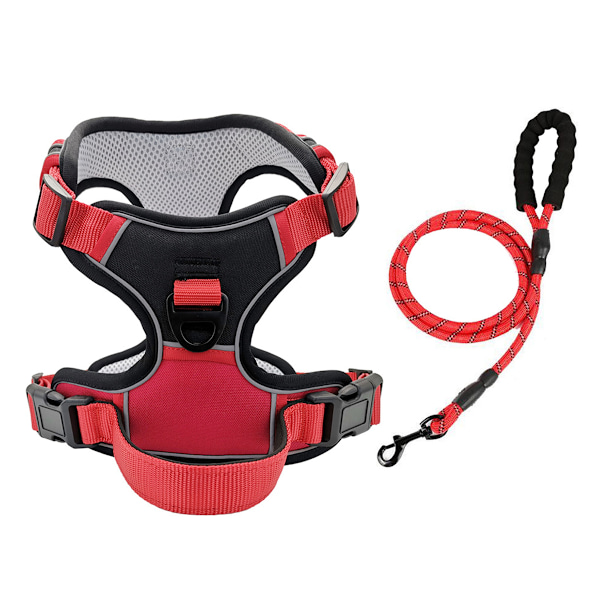 Dog Harness Dogs, Anti Pull Harness Padded Chest Harness, S