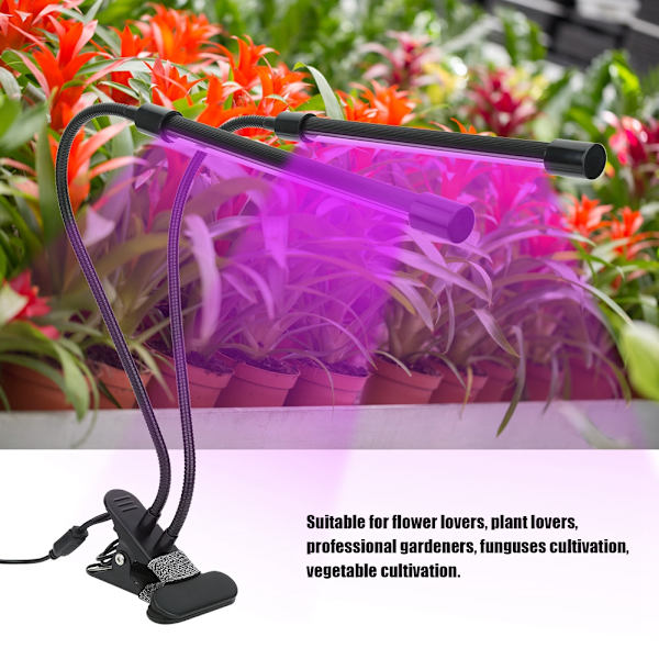 USB LED kasvivalo kasvien kasvatuslamppu leikkeen kanssa sisäkasveille vesiviljelyyn