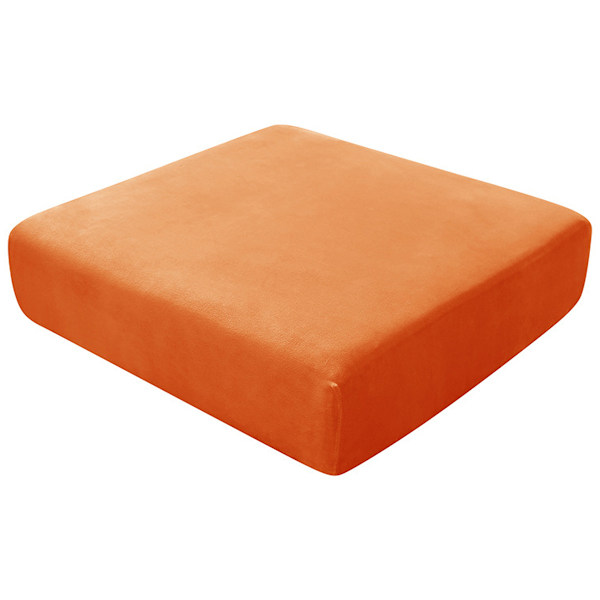 Stretch hjem hotell Sølv fløyel super myk sofa putetrekk sofa hatt sofa støvtrekk stoff orange