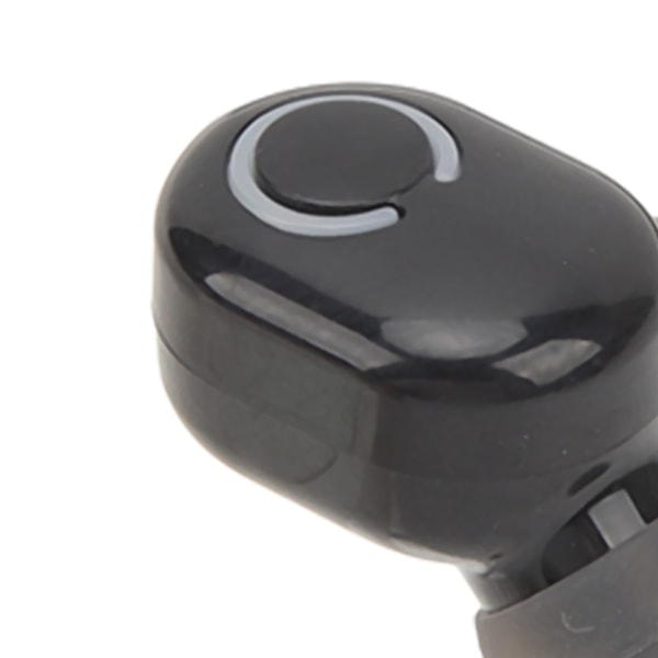 Støjreducerende Bluetooth-headset V5.2 Trådløs Bluetooth-øretelefon med mikrofon Lang standby Ultralet til lastbilchauffører Kontor Sort