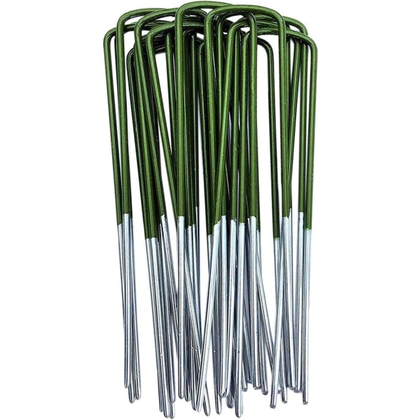 4-pack galvaniserat stål fixeringsnaglar för halvgröna konstgjorda G