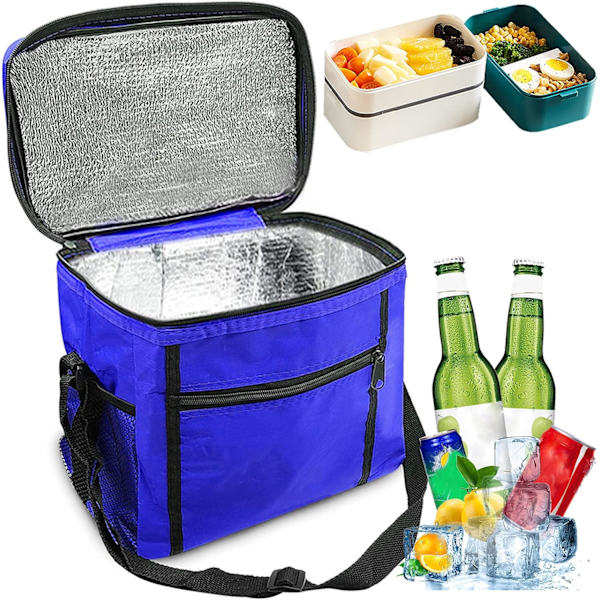 Hopfällbar kylväska, picknickväska, lunchväska
