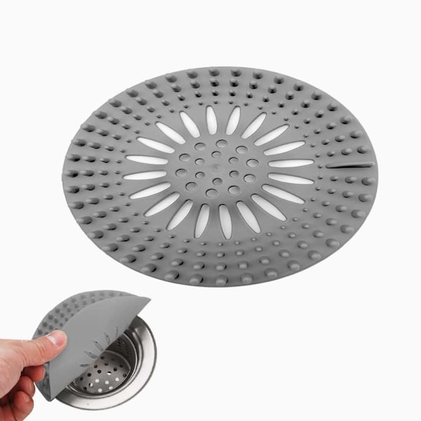 Silikondräneringsfilter för badrum, badkar och kök
