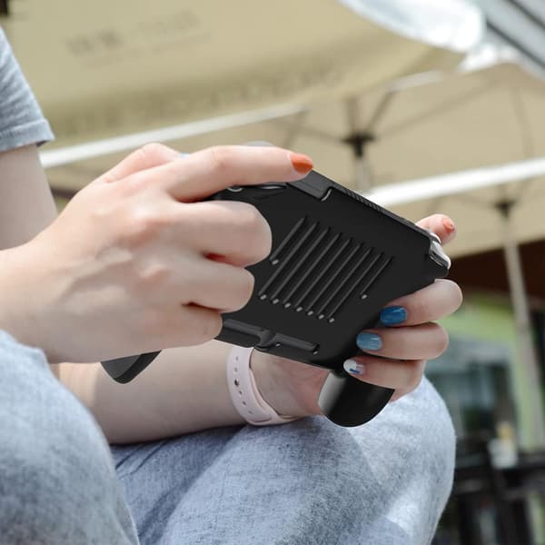 Nintendo Switch Lite grepp konsol spelhandtag skyddsfodral Nintendo NS kringutrustning Black gray