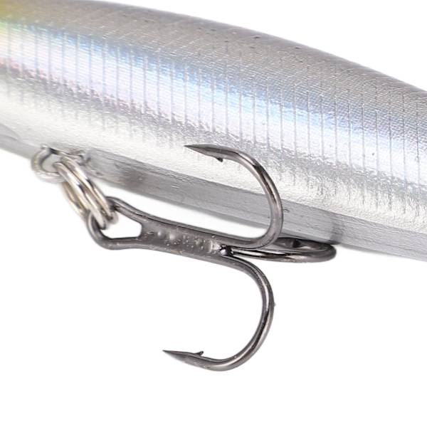 5 stk Minnow fiske lokke flytende kunstig hard agn lang kast agn med stålkule