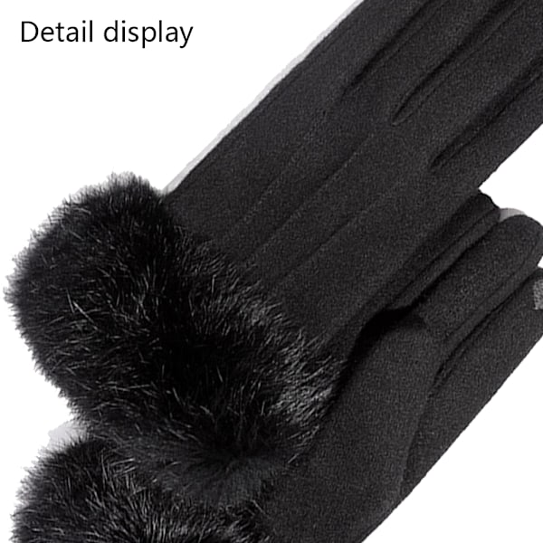 Dame Vinter Varme Touchscreen Handsker Vinterhandsker