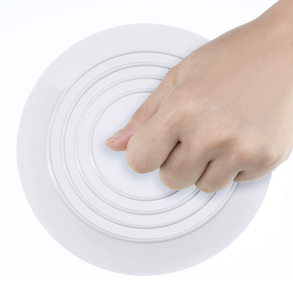 Platt avloppsplugg för kök, platt avloppsplugg för badrum, badkar, 15cm
