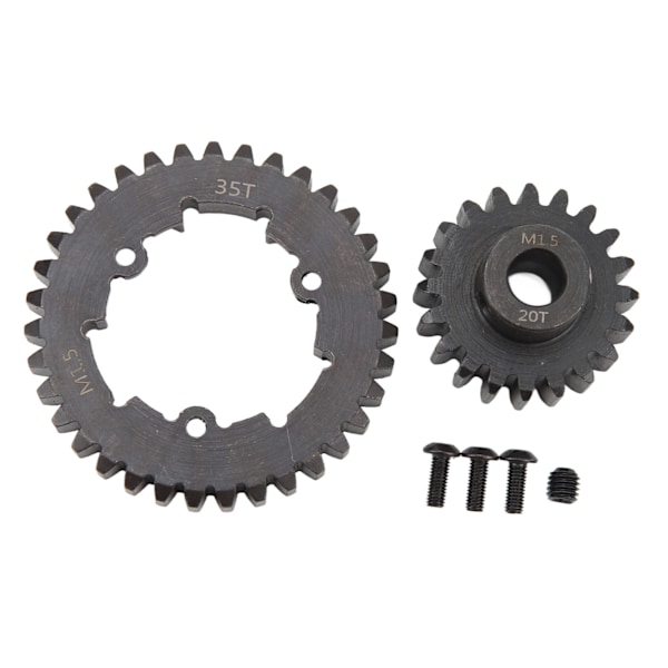 35T Spur-moottorin vaihde, teräs RC Spur-vaihde, hammaspyörä TRAXXAS X Maxx 6S 8S 1/5 RC-autoon 20T