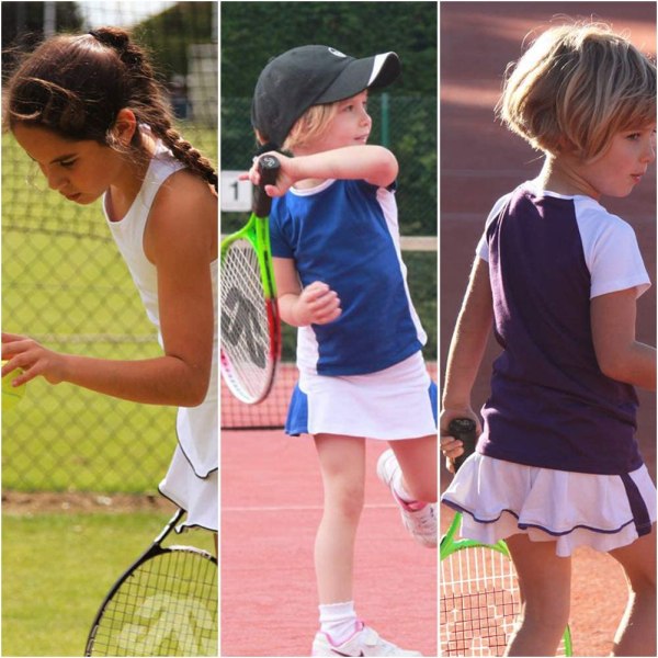 Juniortennismaila, vapaa-ajan tennismaila esijousitettu