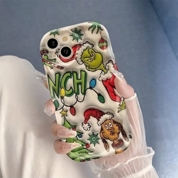 Passer til iPhone 18 Pro Max mykt TPU støtsikkert mobildeksel, passer som julegave iphone 18 Pro Max
