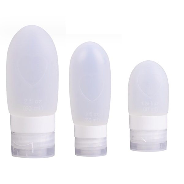 Reseflaskor Set, Plastflaskor, för Toalettartiklar