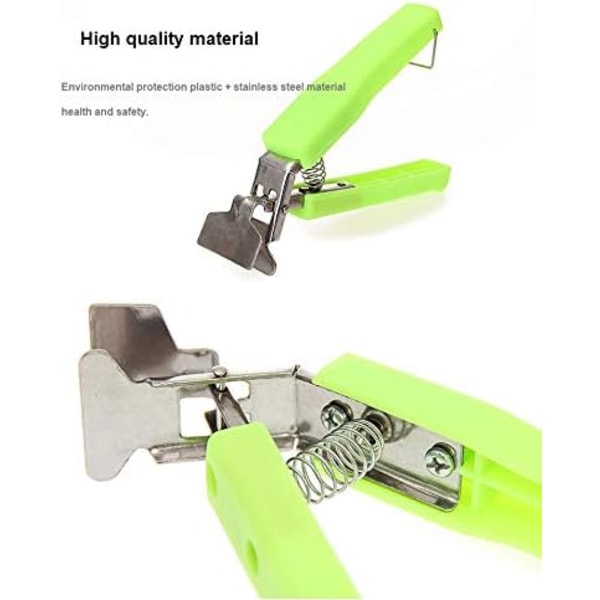 2 st Anti-het Plate Gripper Skålklämma Rostfritt stål Folding Retriever Lifter Tång, Anti-hot Clip porslinhållare, Gripper för skål tallrik skål