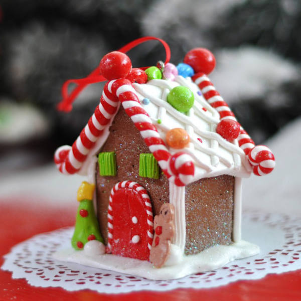 Juldekoration, pepparkakshusprydnader