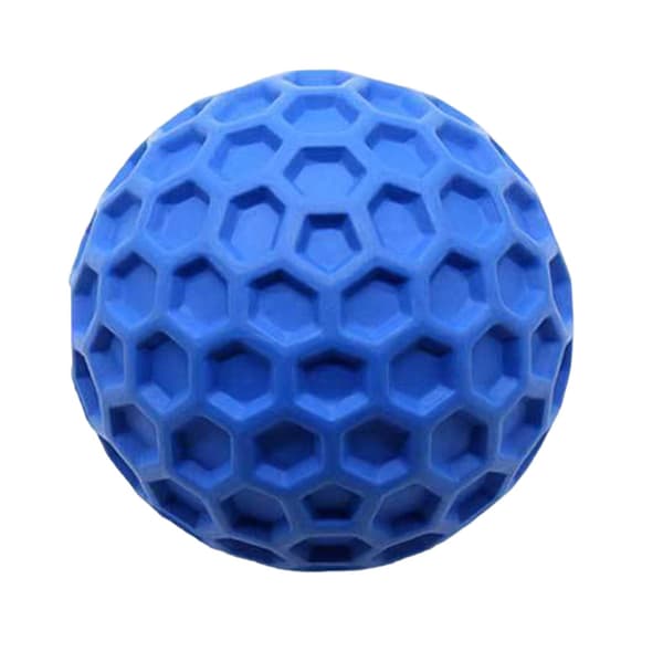 Rund elastisk gummiball, slitesterk og gjenbrukbar dekorasjon for hjemmet Blue Small Size