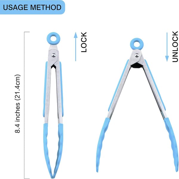 7\" Mini Silikone Serveringstang