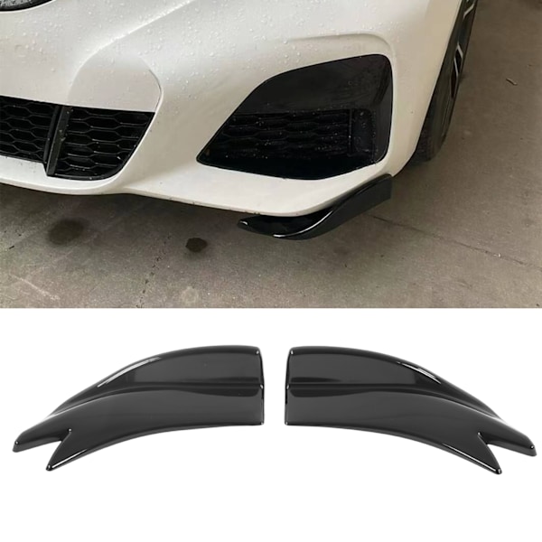 Bil Universal Bakre Stötfångare Läpp Diffusor Splitter Spoiler Bakre Läpp Repskydd