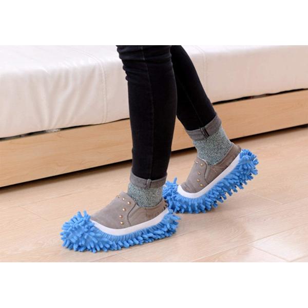 5 Paria Mop-Kenkiä Lattian Puhdistukseen Irrotettavat Puhdistussukat $5 Paria Mikrokuitu Kenkäsuojia Uusiokäyttöisiä Pölyluutia $5 Paria Mop-Sukkia Jalkapölynimuriin