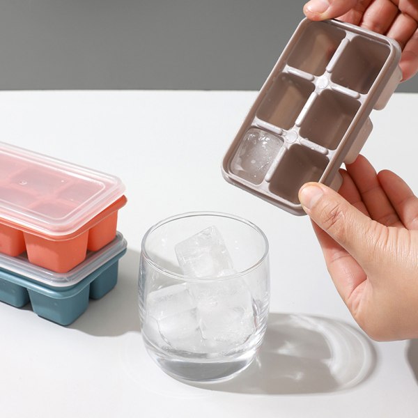 Mini-isterningbakker til fryser med let-frigørende silikone
