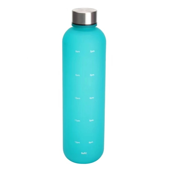 Drinking bottle water bottle sport with time marking drinking reminder