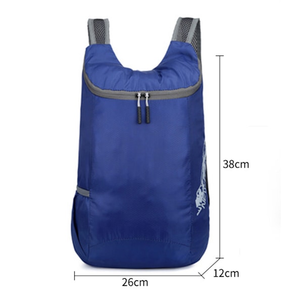Ultralight taittuva reppu, pienempi, kestävä, kevyt