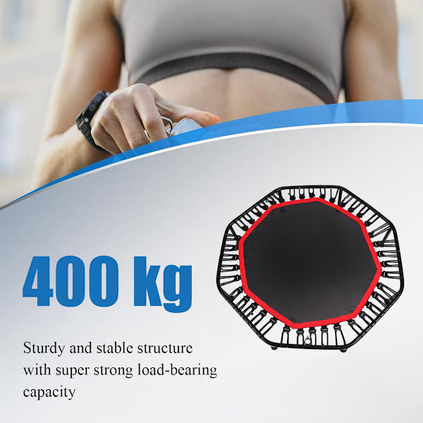 Trampolin 48 tommer indendørs voksen trampolin sports trampolin børn foldbar trampolin