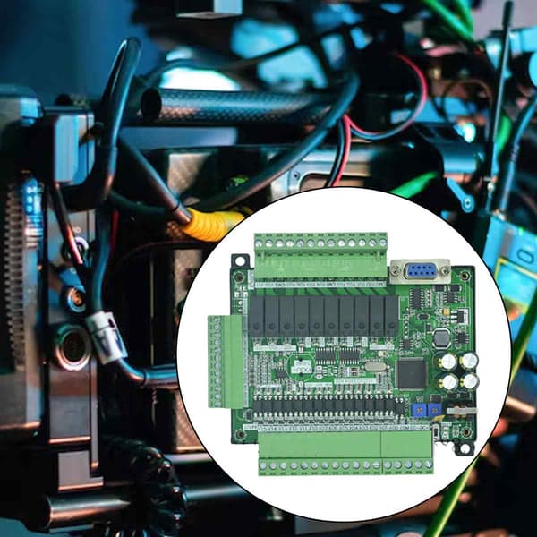 PLC industriel kontroltavle FX3U-24MR høj hastighed med analog stm32 programmerbar controller FX3U-24MT FX3U-24MR