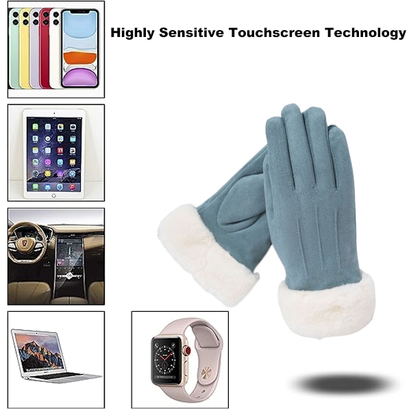 Handsker til kvinder - Vinter - Varme - Touchscreen