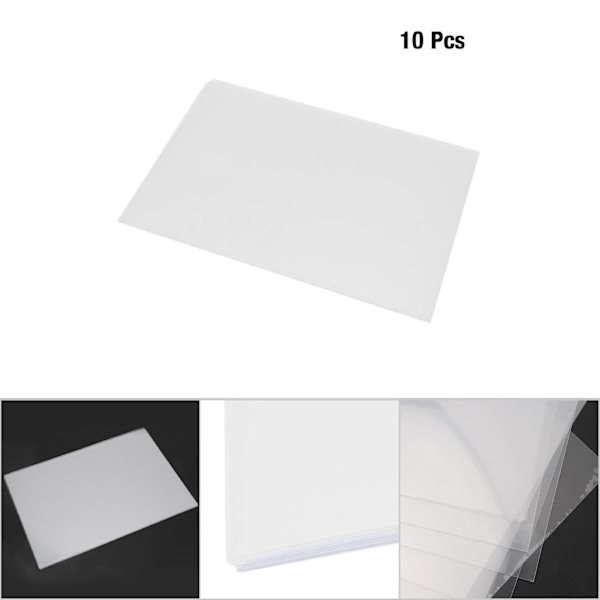 Färgpenna Handmålad DIY Anpassade material (0,3 mm transparent ingen slipning 20*29 cm)