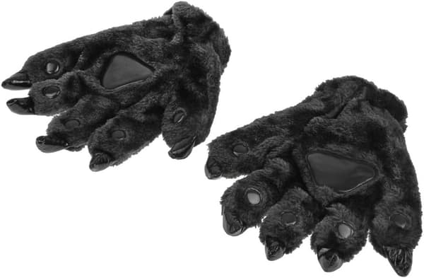 Potehandske Handsker Vinter Søde Tykke Unisex Dyrepotehånd