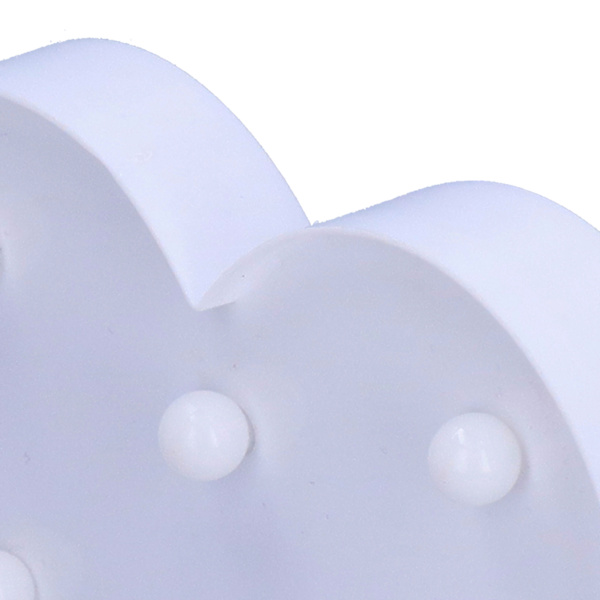 Hjärtformad LED-lampa med 6 LED-chip, litet nattljus för bröllop, födelsedagsfest, vardagsrum, helgdagar