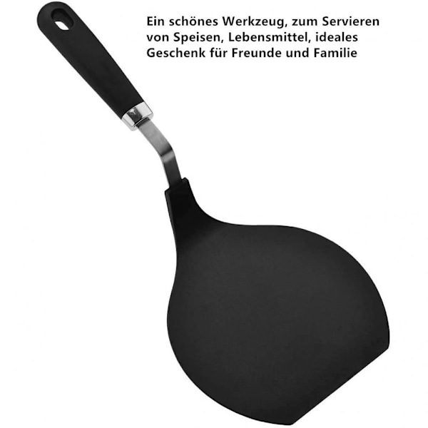 Innovativ Solid Vändspatel, Ergonomisk Design, Flexibel Kant, Säker För Non-Stick Kokkärl, Värmebeständig Upp Till 200°, Halkfritt Grepp För Vändning