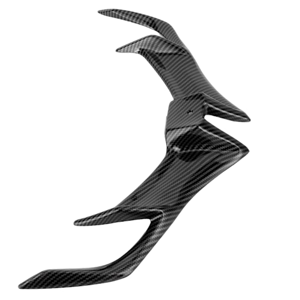 Front Fairing Aerodynamisk Vingelet Carbon Fiber Style Vinge Dæksel Passer til Yamaha R15 V3 2017-2020