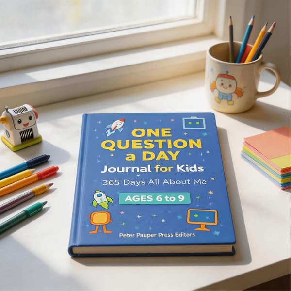 One Question A Day Journal For Kids 365 dager Alt om meg 6 til 9 år A