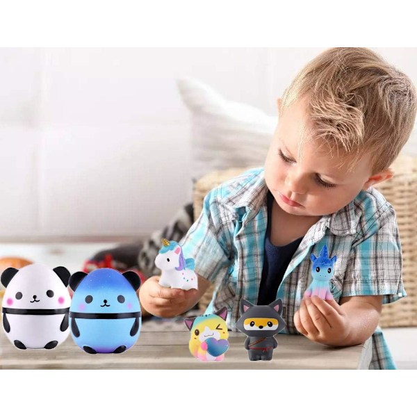 Squishies Panda Egg Galaxy Jumbo Slow Rising Squeeze Toy