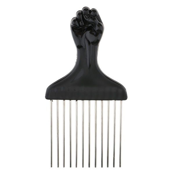 Hårplukk, metallplukk for hår, afro-kammer løsner parykkflett