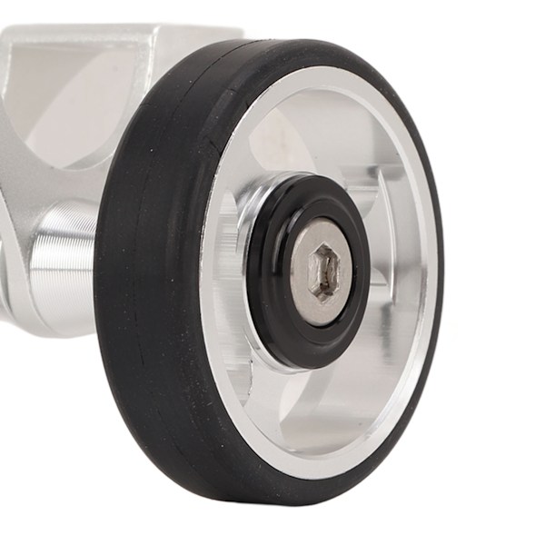 Cykelskärm Easywheel Stänkskärm Rullar Hjul Dubbelhjul för Brompton Hopvikbar Cykel för DahonSilver
