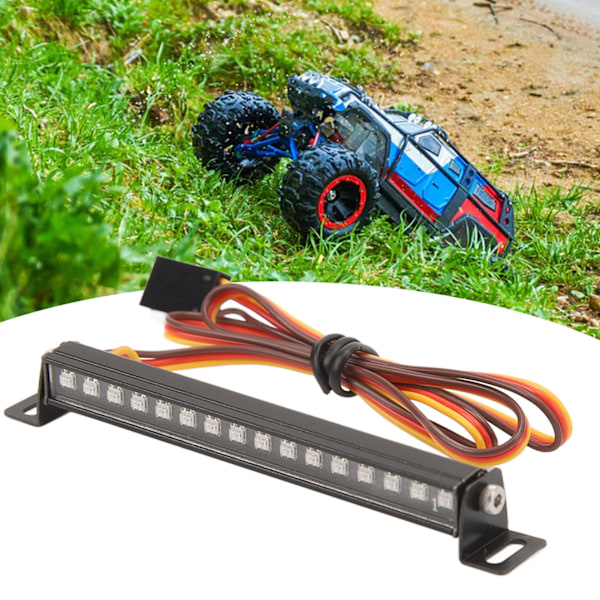 RC-bilens taklampa 16LED hög styrka stark seghet fullfärgsersättning för Traxxas TRX4M Defender