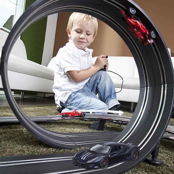 Bburago 1:24 SF90 urheiluauto kilpa-auton malli simuloitu seos poikien Ferrari-lelu