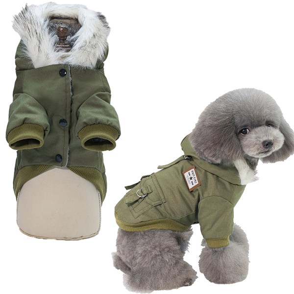 Vandtæt Hundejakke, Bulldog Hundejakke, Varm Vest