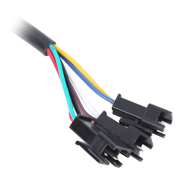 2PCS Plast Svart 98% Effektivitet Realtidsdisplay Tumme Kryssning Multifunktionell Elcykel Styrswitch Tillbehör