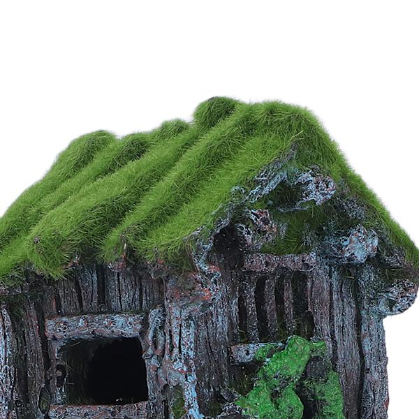 Akvarium Resin Paviljong Ornamenter Levende Livaktige Detaljer Trygt Resin Fisketank Paviljong Landskapsarbeid for Dekorasjon
