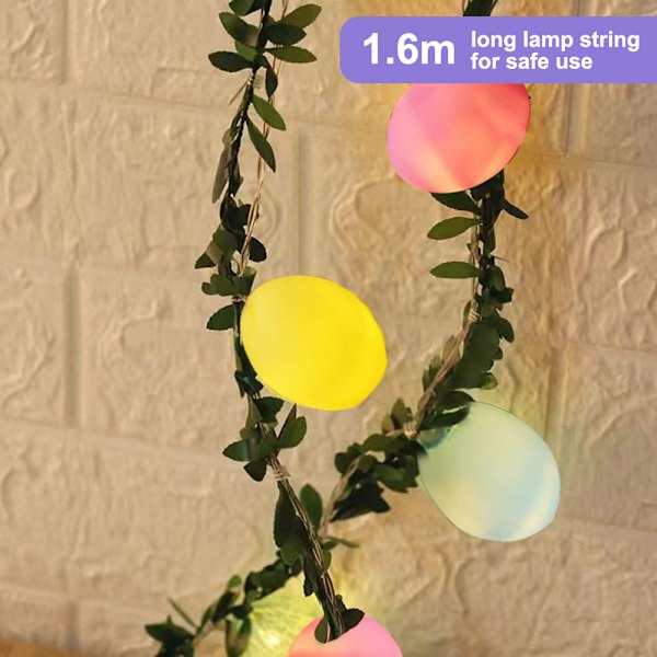 Påskeæg ornamenter fe lys