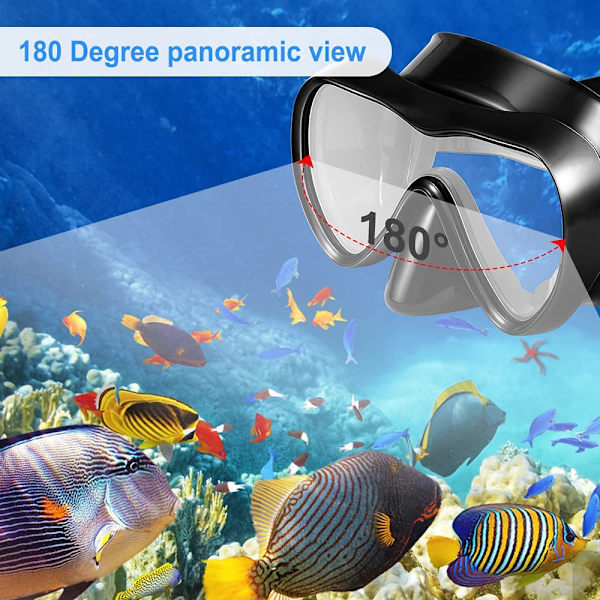 Panoramautsikt Bred vy mask