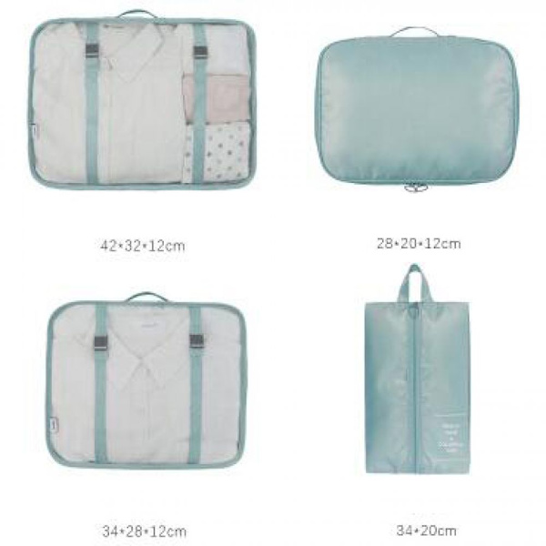 Koffer Organizer, Pakkekuber, Reisearrangør
