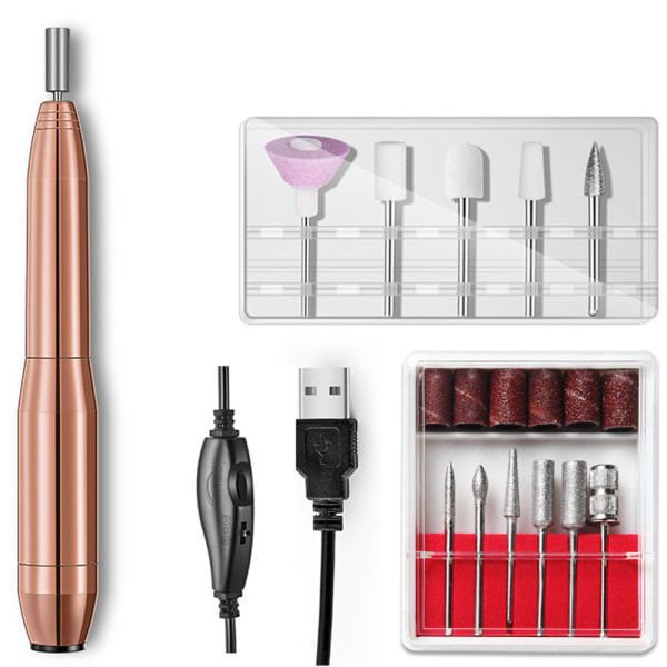 Nagelborrpenna-Spikborrpenna Electric-USB Professional