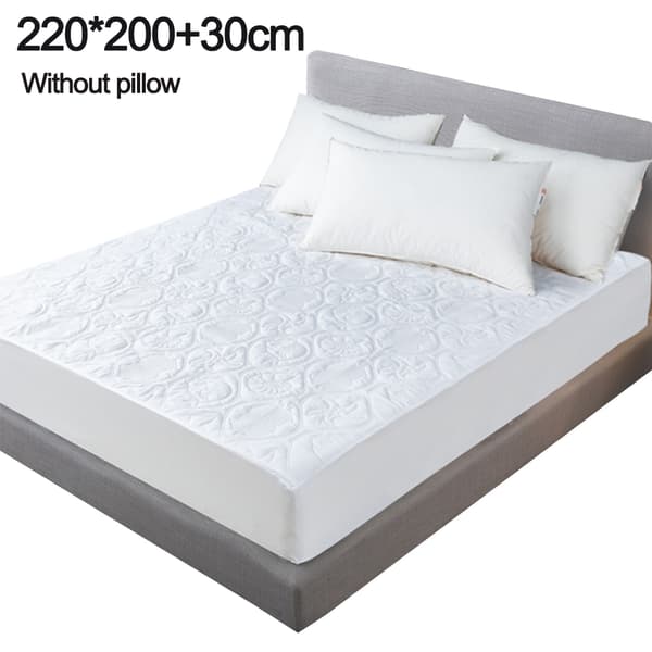 Bomullsforet vanntett laken 220X200+30cm