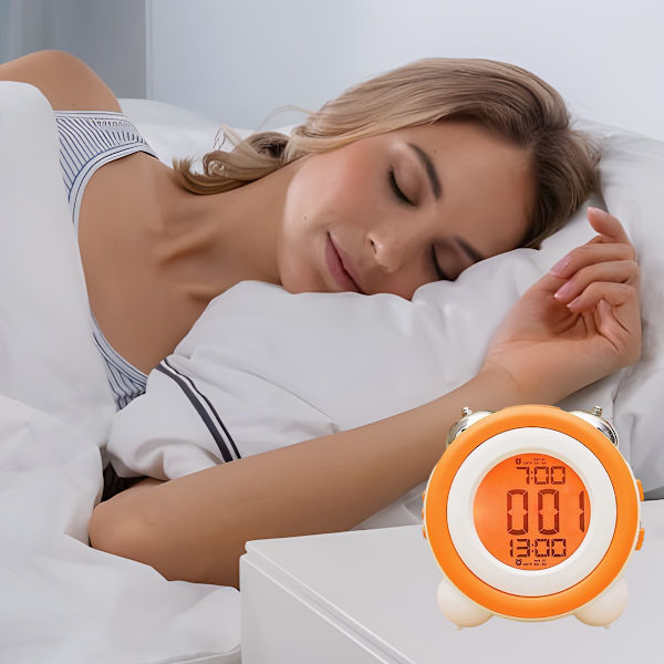 LCD-display elektronisk klocka sovrum vardagsrum Klocka digital klocka stor klocka väckarklocka studentklocka generation