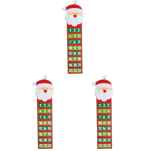 Julgransprydnad hängande dekoration 3-pack